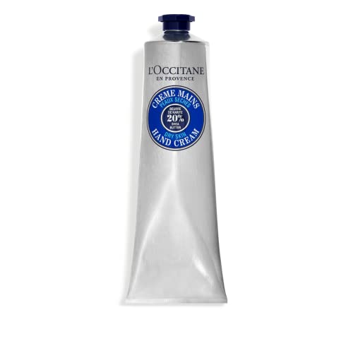 L’Occitane Shea Butter Hand Cream: Nourishes Very Dry Hands, Protects Skin, With 20% Organic Shea Butter, Vegan, Best Seller, 1 Sold Every 3 Seconds* 150ml
