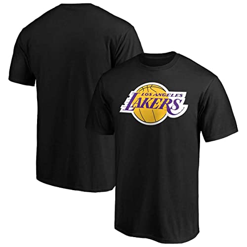 Outerstuff Los Angeles Lakers Youth Team Primary Logo T-Shirt (as1, Alpha, s, Regular, Small) Black