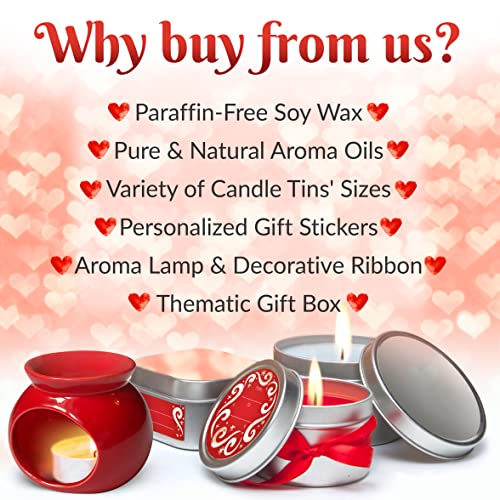 Soy Candle Making Kit for Adults - Winter Candle Maker Kit - DIY Candle Making Kit for Beginners - Winter Candles Making Kit - Winter Crafts for Adults Women - Winter Craft Supplies