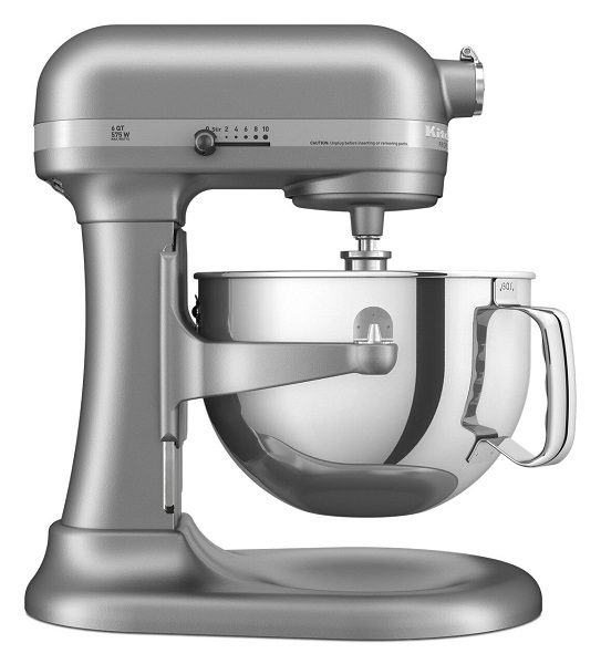 KitchenAid Refurbished Pro 600 Series 6 Quart Bowl-Lift Stand Mixer, RKP26M1X-Contour SilverRKP26M1XCU