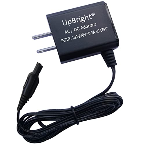 UpBright 15V AC/DC Adapter Compatible with Philips Norelco Series 2000 Shaver 2300 S1211/81 2500 S1311 3000 3800 S3311/85 QG3320 Trimmer Groomer Grooming 15VDC 5.4W Power Cord Supply Battery Charger