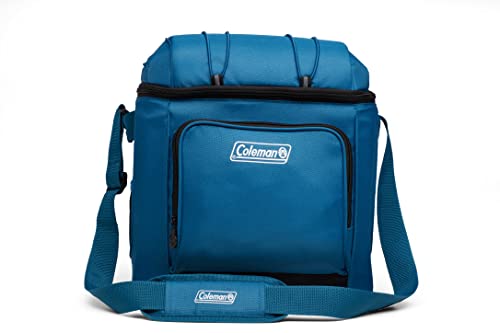 Coleman 30 Can Soft Cooler Ocean Blue