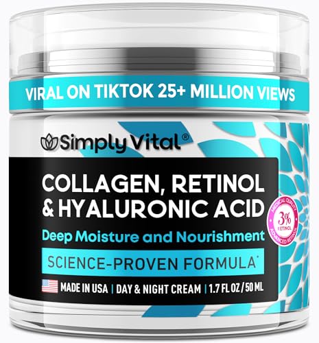 SimplyVital Collagen Cream: moisturizes, lifts & restores for younger-looking skin.