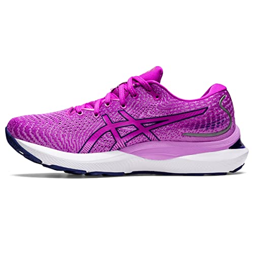 ASICS Women's Gel-Cumulus 24 Running Shoes, 12, Orchid/Dive Blue