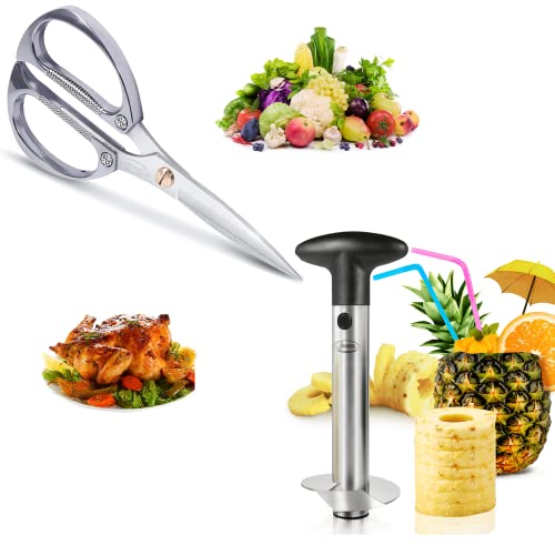 Newness Pineapple Corer and Kitchen Shears