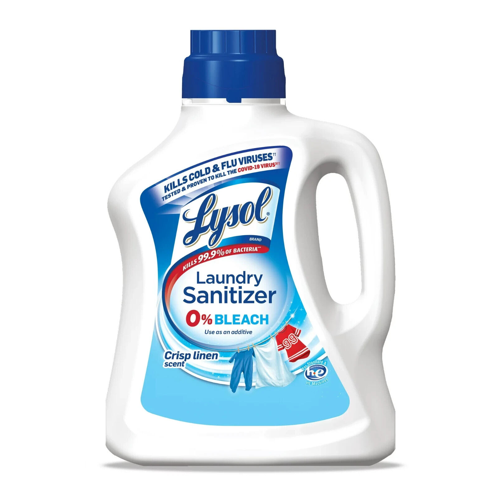 Lysol Laundry Sanitizer, Crisp Linen, 90 Oz (Fresh Stock)