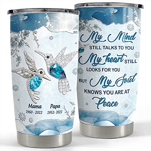SANDJEST Personalized Dragonfly Tumbler Jewelry Cross 20oz 30oz Tumblers with Lid Gift for Christian Mother Father Grandparents Christmas Birthday
