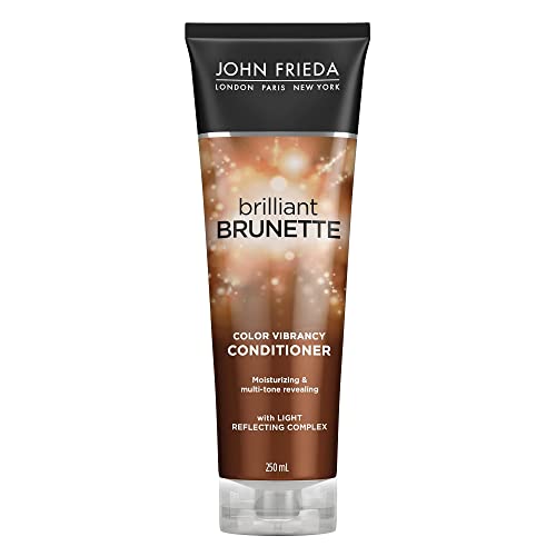 John Frieda Brilliant Brunette Multi-Tone Revealing Moisturizing Conditioner 8.45 oz (Pack of 5)