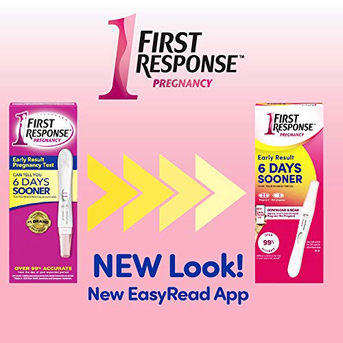 First Response Early Result Pregnancy Test, 2 Pack (Packaging & Test Design May Vary)