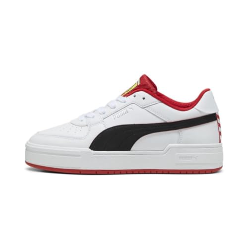 PUMA Mens Ferrari CA Pro Sneaker, Mens White Mens Black, 14