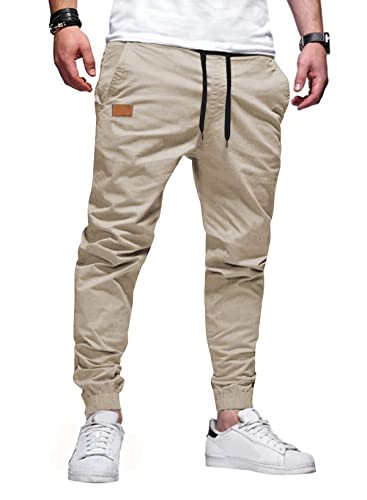 JMIERR Men's Casual Joggers in action - comfortable, stylish for everyday wear.