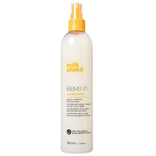 milk_shake Leave-In Conditioner Spray Detangler for Natural Hair - Protects Color Treated Hair and Hydrates Dry Hair - Leave In Conditioner For Soft and Shiny Straight or Curly Hair, 11.8 Fl Oz
