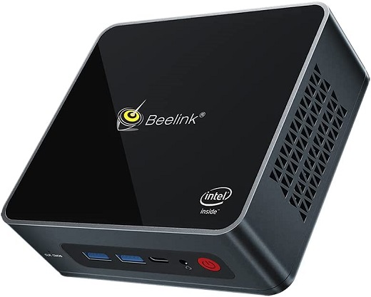 Beelink U59 Mini PC Windows 10 Pro, 8GB DDR4 256GB SSD