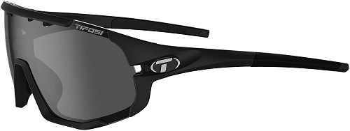 Tifosi Optics Sledge Sunglasses (Matte Black, Smoke/AC Red/Clear)