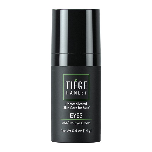 Tiege Hanley Eye Cream for Men (EYES) | Morning and Night | Caffeine to Fight Dark Circles and Wrinkles like a Ninja | Fragrance Free for Sensitive Skin | 0.5 Ounces