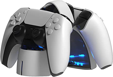 PS5 Charging Station,Dual Charging Dock for Play Station 5 Dualsense Game Controller Support Fast Charging