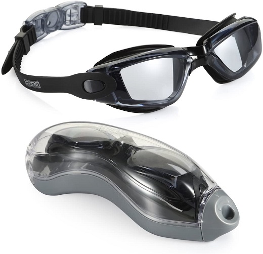 Aegend Swim Goggles, Swimming Goggles No Leaking Adult Men Women Youth