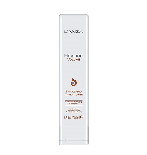 L’ANZA Healing Volume Thickening Conditioner – Boosts Shine, Volume, and Thickness to Fine and Flat Hair, Rich with Bamboo Bodifying Complex and Keratin (8.5 Fl Oz)