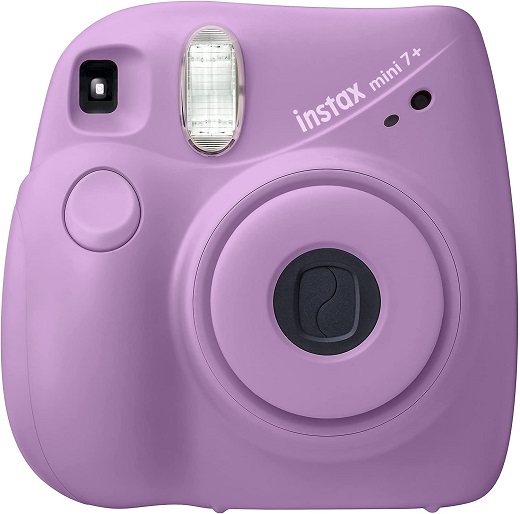 Fujifilm Instax Mini 7+ Camera with - Lavender (Renewed)
