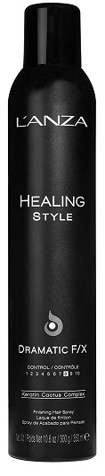 L’ANZA Healing Style Dramatic F/X Hairspray with Strong Hold Effect – Eliminates Frizz, Nourishes, and Restructures the hair while styling, With UV and Heat Protection to prevent damage (10.6 Ounce)