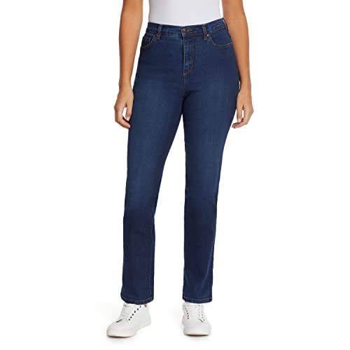 GLORIA VANDERBILT Women's Plus Size Amanda Classic High Rise Tapered Jean, Scottsdale Wash, 16W Average