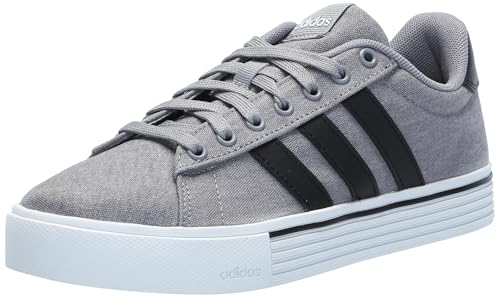 adidas Men's Daily 4.0 Sneaker, Grey/Black/White, 11