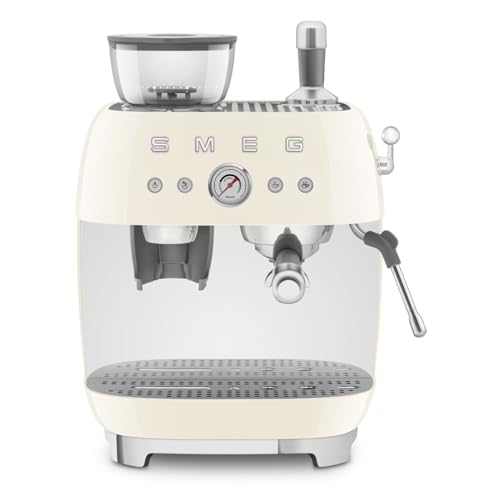 Smeg Semi-Automatic Espresso Machine (Cream)
