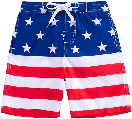 Kute 'n' Koo Boys Swim Trunks, Quick Dry Boys Swim Shorts, Toddlers Swim Trunks Size from 2T to 18/20