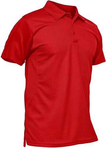 MAGCOMSEN Golf Polo Shirts for Men Short Sleeve Golf Shirts for Men Polo Shirts Work Shirts for Men T Shirts Fishing Shirts Casual Shirts Quick Dry Shirts Summer Shirts