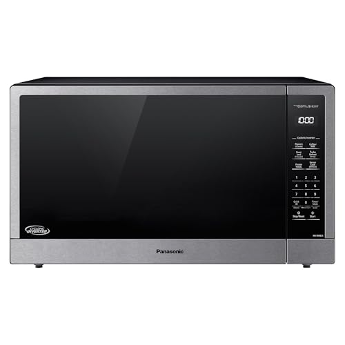 Panasonic NN-SN98JS Stainless Steel Countertop Microwave with Large Capacity