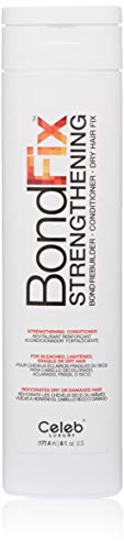 Celeb Luxury BondFix Strengthening, Professional Moisturizing Hair Conditioner, Clear, Tangerine, 6 Fl Oz