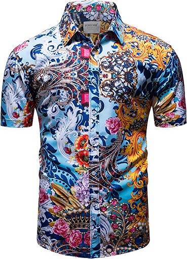 Men Beautiful Pattern Shirt