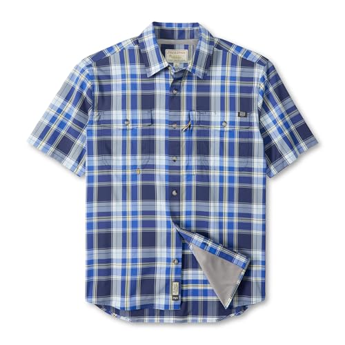 Field & Stream Men's Classic, Ultramarine Plaid, Small