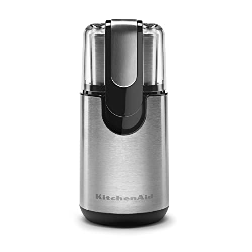 KitchenAid BCG111OB Blade Coffee Grinder, 4 oz, Onyx Black
