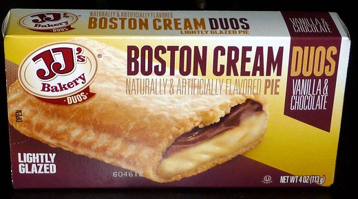 JJ's Bakery Lightly Glazed Snack Pies 4oz (Pack of 6) (Boston Cream) …