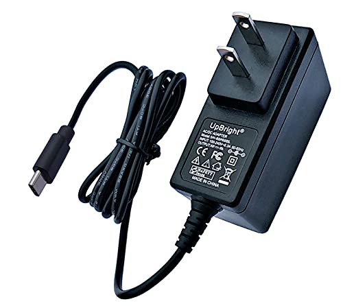 UpBright 24V USB-C AC/DC Adapter Compatible with RUISIBAITATA RU8 Massage Gun Deep Tissue Percussion Massager Type-C in 24.0V 1A 3300mAh Li-ion Battery Charger 24VDC Power Supply Cord Cable Mains PSU