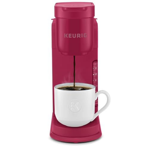 Keurig K-Express Single Serve K-Cup Pod Coffee Maker, 3 Brew Sizes, Strong Button Feature, 42oz Removable Reservoir, Island Berry
