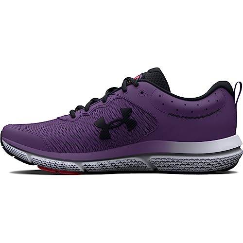 Under Armour Women's Charged Assert 10 Running Shoe, (500) Retro Purple/Retro Purple/Black, 8