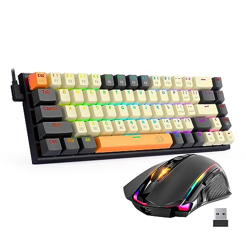 Redragon K633 Mechanical Gaming Keyboard and M910-KS Gaming Mouse