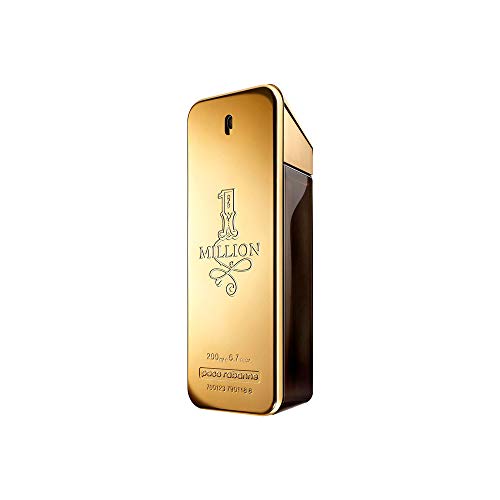 Paco Rabanne 1 Million Fragrance For Men - Fresh And Spicy - Notes Of Amber, Leather And Tangerine - Adds A Touch Of Irresistible Seduction - Ideal For Men With Rebellious Charm - Edt Spray - 6.8 Oz