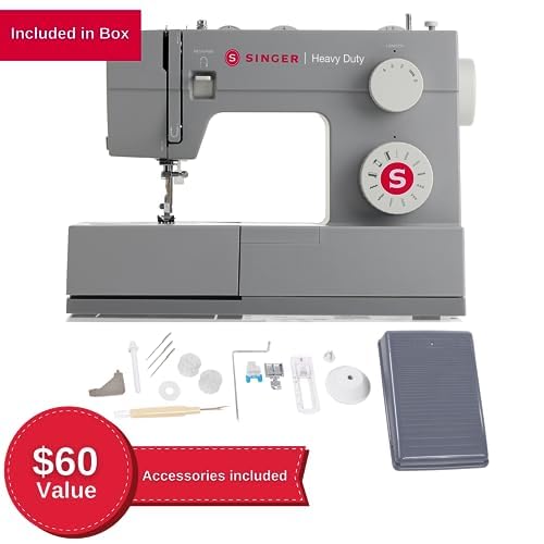 SINGER Heavy Duty 4411 Sewing Machine: Built for strength & versatility for any sewing project.