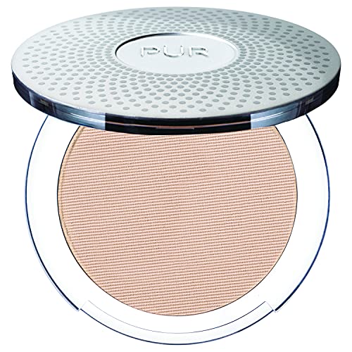 PUR 4-in-1 Pressed Mineral Makeup SPF 15 Powder Foundation with Concealer & Finishing Powder - Medium to Full Coverage Foundation Makeup - Cruelty-Free & Vegan Friendly,0.28 Ounce (Pack of 1)