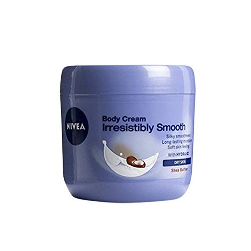 Nivea Irresistibly Smooth Body Cream Dry Skin Shea Butter 400 ml