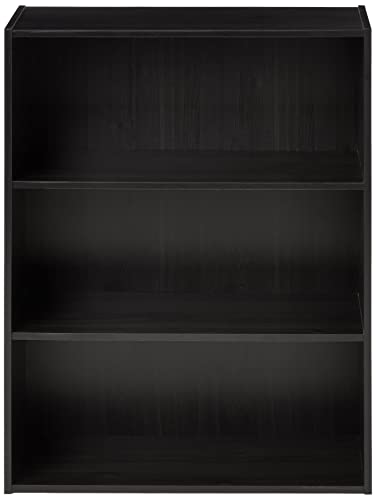 Furinno Pasir 3-Tier Open Shelf Bookcase, Brown