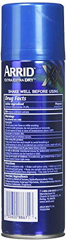 ARRID XX Ultra Clear Anti-Perspirant Deodorant Spray, Ultra Fresh 6 oz (Pack of 4)