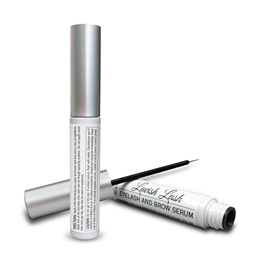 Pronexa Hairgenics Lavish Lash – Eyelash Growth Enhancer & Brow Serum with Biotin & Natural Growth Peptides for Long, Thick Lashes and Eyebrows! Dermatologist Certified, Cruelty Free & Hypoallergenic.