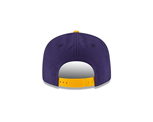 NBA Los Angeles Lakers Boys 9Fifty 2Tone Snapback Cap, One Size, Purple
