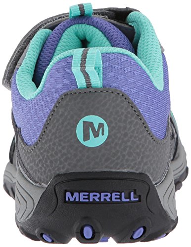 Merrell Trail Chaser Hiking Sneaker, Grey/Multi, 4.5 US Unisex Big Kid