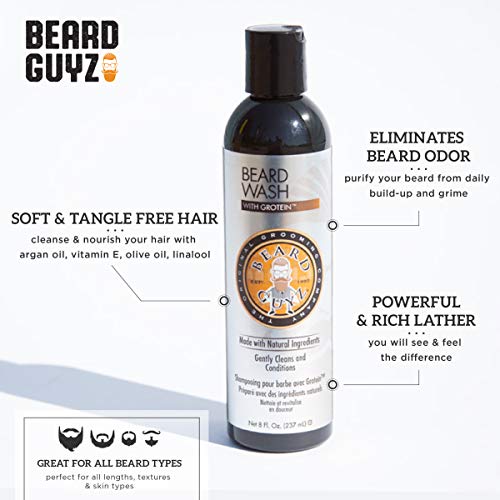Beard Guyz Beard Wash - Invigorate Your Beard (8 oz)