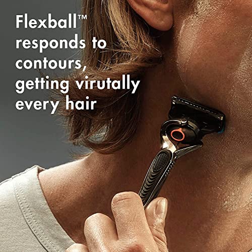 Gillette Fusion ProGlide Razors for Men, 1 Gillette Razor, 4 Razor Blade Refills, Shields Against Skin Irritation